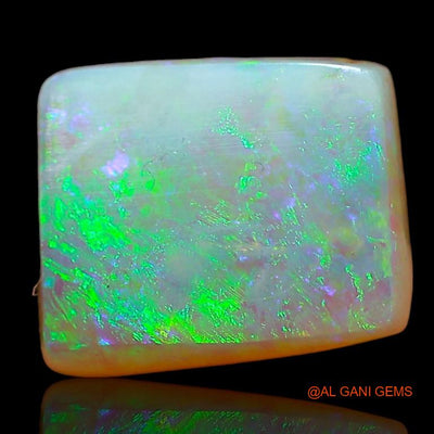 Natural Untreated Fire Opal Loose Gemstone Square Cabochon From Australia 3.00 Cts 10x8x4 mm A-853