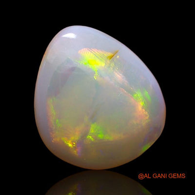 2.15 Cts Natural Australian Fire Opal Loose Gemstone Fancy Cabochon 12x10x3 mm A-854