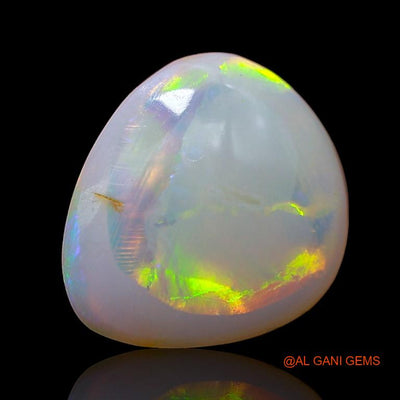 2.15 Cts Natural Australian Fire Opal Loose Gemstone Fancy Cabochon 12x10x3 mm A-854