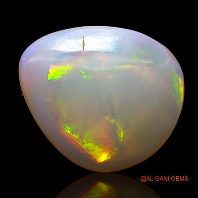 2.15 Cts Natural Australian Fire Opal Loose Gemstone Fancy Cabochon 12x10x3 mm A-854