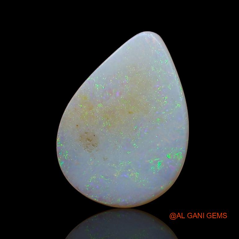 2.40 Cts Natural Australian Fire Opal Fancy Cabochon Loose Gemstone For Jewelry 14x10x2 mm A-855