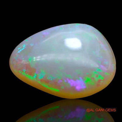 2.45 Cts Unheated Australian Fire Opal Loose Gemstone Fancy Cabochon Natural 13x10x3 mm A-856