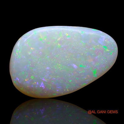 2.65 Cts Natural Australian Fire Opal Fancy Cabochon Loose Gemstone For Jewelry 13x9x3 mm A-857