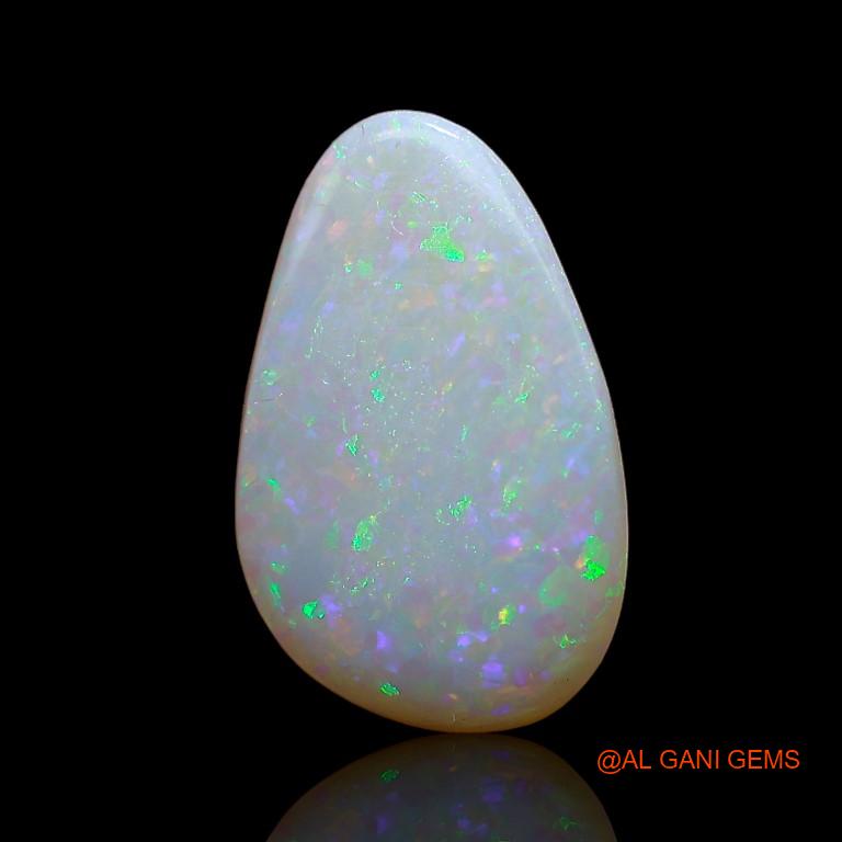 2.65 Cts Natural Australian Fire Opal Fancy Cabochon Loose Gemstone For Jewelry 13x9x3 mm A-857