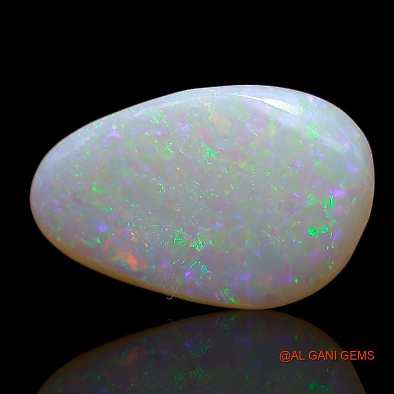 2.65 Cts Natural Australian Fire Opal Fancy Cabochon Loose Gemstone For Jewelry 13x9x3 mm A-857