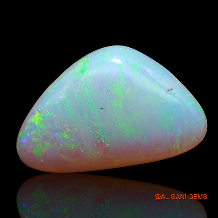 2.40 Cts Natural Australian Fire Opal Fancy Cabochon Loose Gemstone For Jewelry 14x8x3 mm A-858
