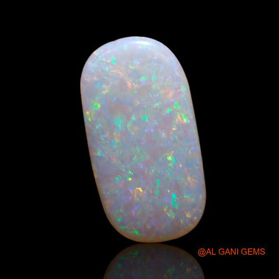 1.65 Cts Natural Australian Fire Opal Loose Gemstone Oval Cabochon 14x7x2 mm A-859