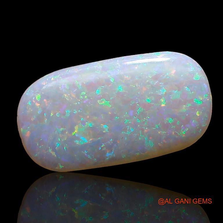 1.65 Cts Natural Australian Fire Opal Loose Gemstone Oval Cabochon 14x7x2 mm A-859
