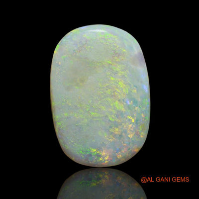 13.65 Cts Natural Australian Fire Opal Loose Gemstone Oval Cabochon 25x17x4 mm A-85
