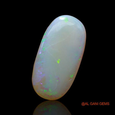 4.35 Cts Natural Australian Fire Opal Loose Gemstone Oval Cabochon 19x9x3 mm A-861