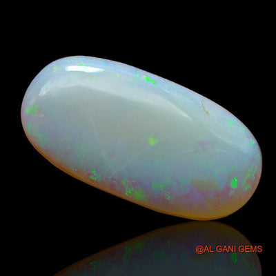 4.35 Cts Natural Australian Fire Opal Loose Gemstone Oval Cabochon 19x9x3 mm A-861