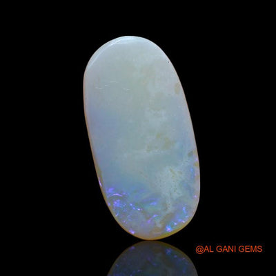4.35 Cts Natural Australian Fire Opal Loose Gemstone Oval Cabochon 19x9x3 mm A-861