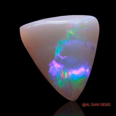 2.50 Cts Natural Australian Fire Opal Loose Gemstone Trillion Cabochon 14x12x2 mm A-862