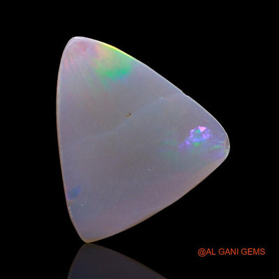 2.50 Cts Natural Australian Fire Opal Loose Gemstone Trillion Cabochon 14x12x2 mm A-862