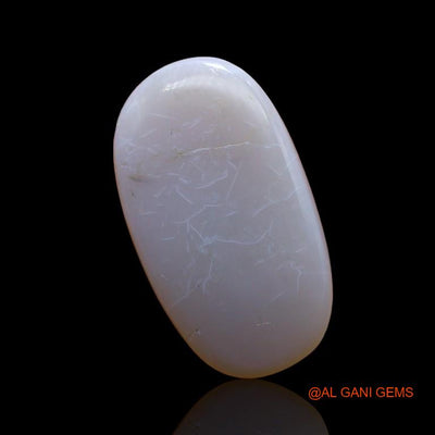 Natural Untreated Fire Opal Loose Gemstone Oval Cabochon From Australia 4.75 Cts 18x10x3 mm A-863