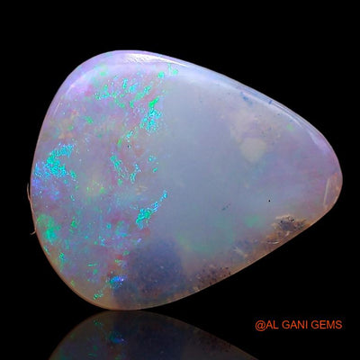 2.50 Cts Natural Australian Fire Opal Loose Gemstone Pear Cabochon 14x12x2 mm A-864