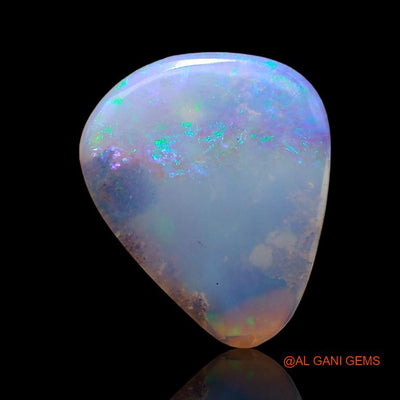 2.50 Cts Natural Australian Fire Opal Loose Gemstone Pear Cabochon 14x12x2 mm A-864