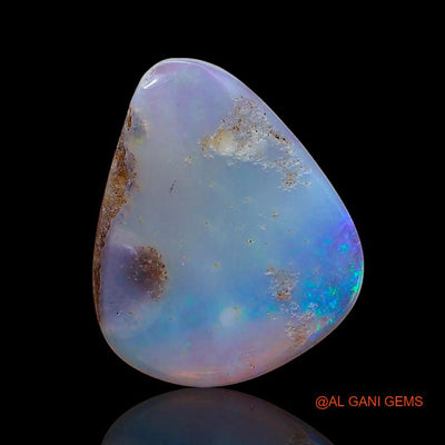 2.50 Cts Natural Australian Fire Opal Loose Gemstone Pear Cabochon 14x12x2 mm A-864