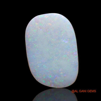 2.55 Cts Natural Australian Fire Opal Loose Gemstone Oval Cabochon 15x10x2 mm A-866