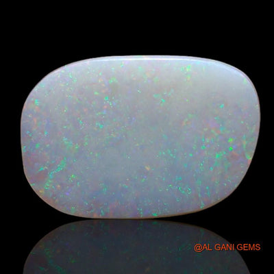 2.55 Cts Natural Australian Fire Opal Loose Gemstone Oval Cabochon 15x10x2 mm A-866