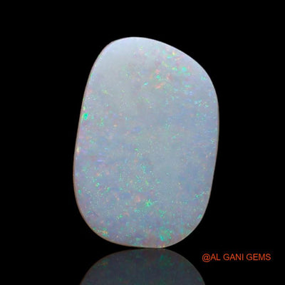 2.55 Cts Natural Australian Fire Opal Loose Gemstone Oval Cabochon 15x10x2 mm A-866