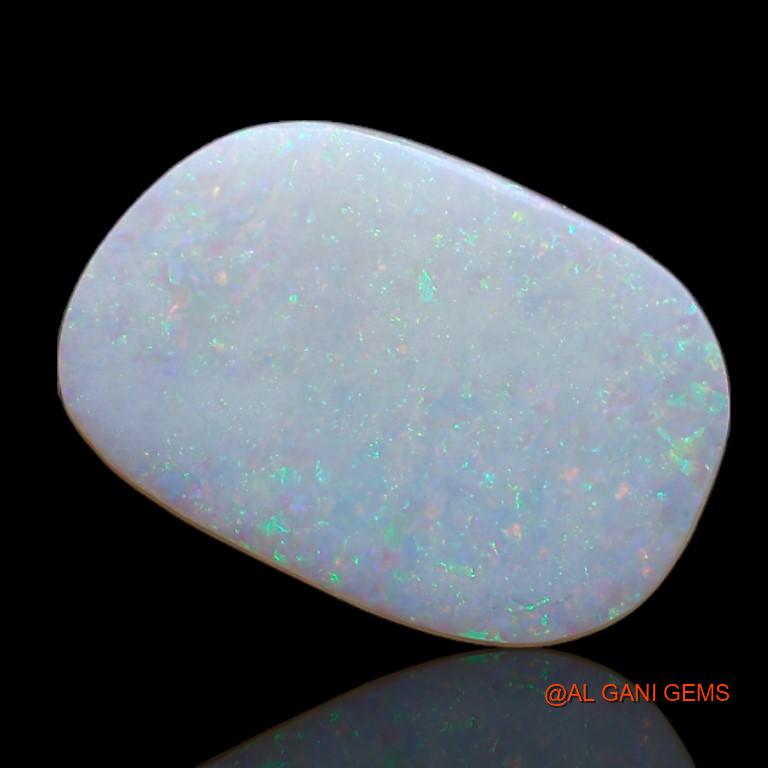 2.55 Cts Natural Australian Fire Opal Loose Gemstone Oval Cabochon 15x10x2 mm A-866