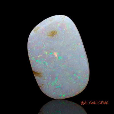 2.55 Cts Natural Australian Fire Opal Loose Gemstone Oval Cabochon 15x10x2 mm A-866