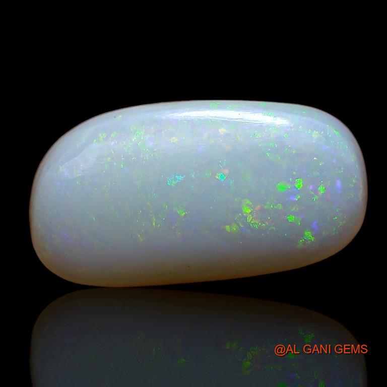 4.10 Cts Unheated Australian Fire Opal Loose Gemstone Oval Cabochon Natural 15x8x4 mm A-869