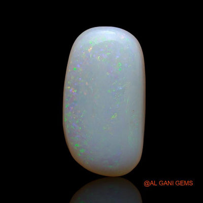 4.10 Cts Unheated Australian Fire Opal Loose Gemstone Oval Cabochon Natural 15x8x4 mm A-869