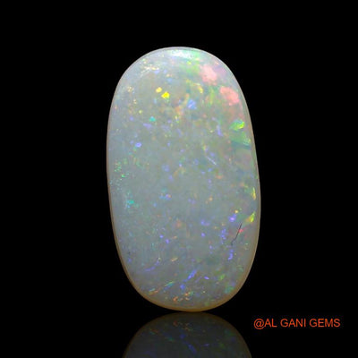 3.10 Cts Natural Australian Fire Opal Loose Gemstone Oval Cabochon 15x8x3 mm A-871