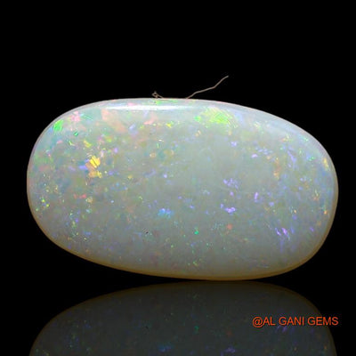 3.10 Cts Natural Australian Fire Opal Loose Gemstone Oval Cabochon 15x8x3 mm A-871