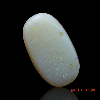 3.10 Cts Natural Australian Fire Opal Loose Gemstone Oval Cabochon 15x8x3 mm A-871