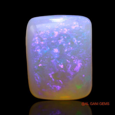 3.90 Cts Natural Australian Fire Opal Square Cabochon Loose Gemstone For Jewelry 11x9x4 mm A-872