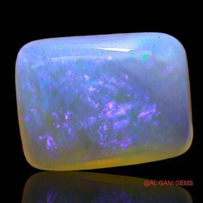 3.90 Cts Natural Australian Fire Opal Square Cabochon Loose Gemstone For Jewelry 11x9x4 mm A-872