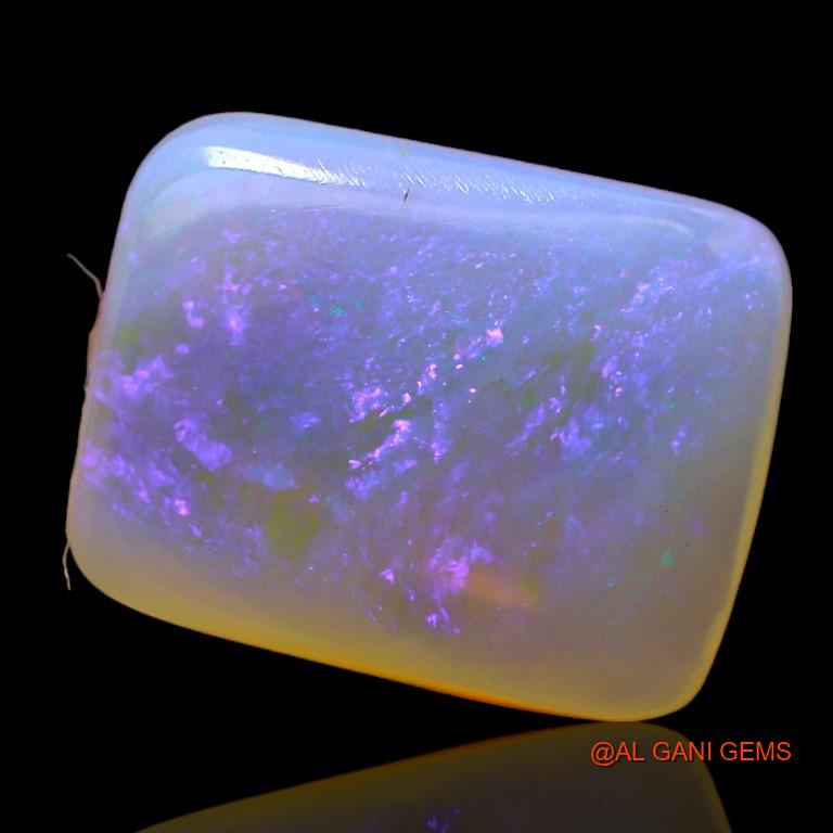 3.90 Cts Natural Australian Fire Opal Square Cabochon Loose Gemstone For Jewelry 11x9x4 mm A-872