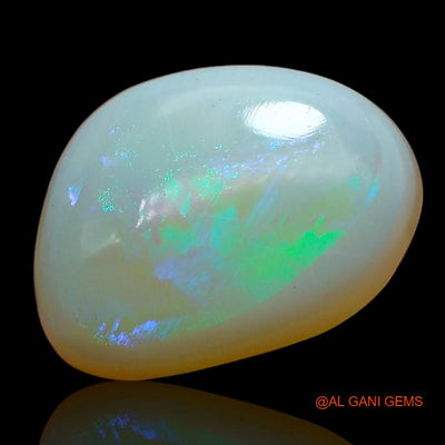 Natural Fire Opal Gemstone 4.45 Cts Loose Fancy Cabochon From Australia 14x10x5 mm A-873