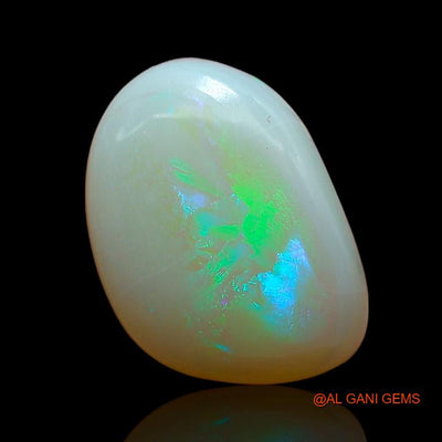 Natural Fire Opal Gemstone 4.45 Cts Loose Fancy Cabochon From Australia 14x10x5 mm A-873