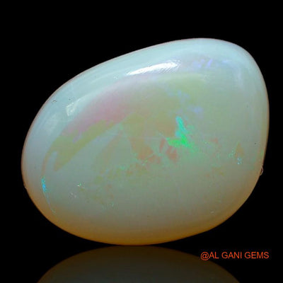 Natural Fire Opal Gemstone 4.45 Cts Loose Fancy Cabochon From Australia 14x10x5 mm A-873
