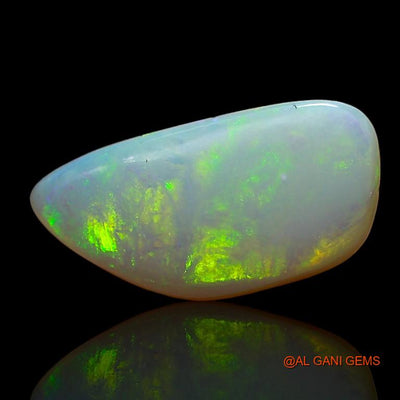 3.30 Cts Natural Australian Fire Opal Loose Gemstone Fancy Cabochon 15x7x4 mm A-875
