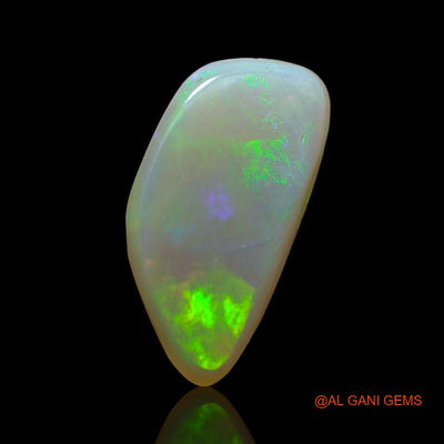 3.30 Cts Natural Australian Fire Opal Loose Gemstone Fancy Cabochon 15x7x4 mm A-875