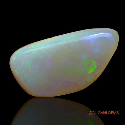 3.30 Cts Natural Australian Fire Opal Loose Gemstone Fancy Cabochon 15x7x4 mm A-875