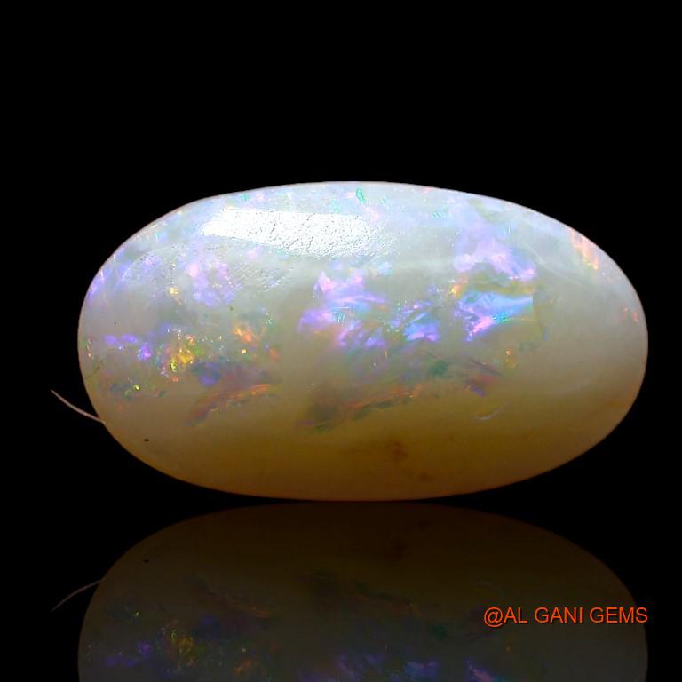 2.50 Cts Natural Australian Fire Opal Loose Gemstone Oval Cabochon 14x8x3 mm A-877