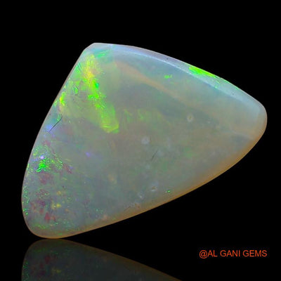 1.80 Cts Natural Australian Fire Opal Loose Gemstone Trillion Cabochon 14x9x2 mm A-878