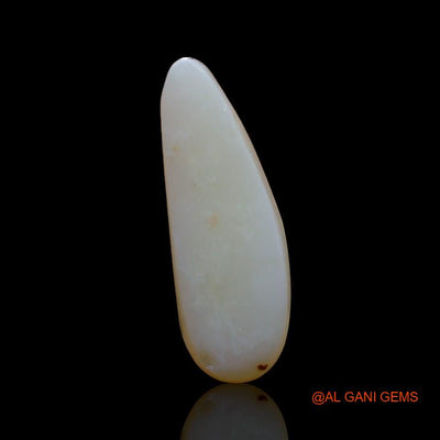 Natural Fire Opal Gemstone 3.10 Cts Loose Fancy Cabochon From Australia 17x6x4 mm A-879