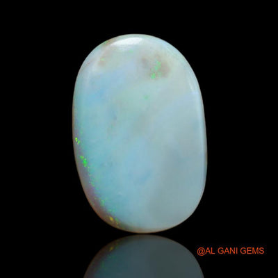 17.30 Cts Unheated Australian Fire Opal Loose Gemstone Oval Cabochon Natural 24x16x6 mm A-87