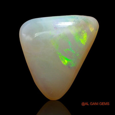 2.95 Cts Natural Australian Fire Opal Loose Gemstone Trillion Cabochon 12x9x4 mm A-885