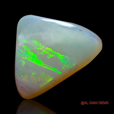 2.95 Cts Natural Australian Fire Opal Loose Gemstone Trillion Cabochon 12x9x4 mm A-885