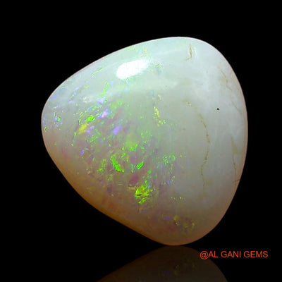 2.50 Cts Natural Australian Fire Opal Fancy Cabochon Loose Gemstone For Jewelry 10x10x3 mm A-886