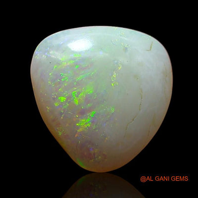 2.50 Cts Natural Australian Fire Opal Fancy Cabochon Loose Gemstone For Jewelry 10x10x3 mm A-886