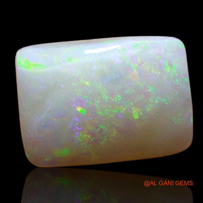 2.25 Cts Natural Australian Fire Opal Square Cabochon Loose Gemstone For Jewelry 11x8x3 mm A-887